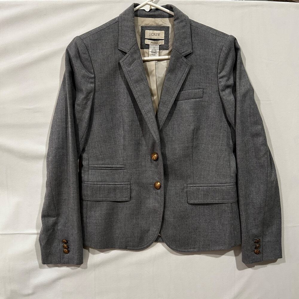 J. Crew Factory Gray Women's Blazer Jacket